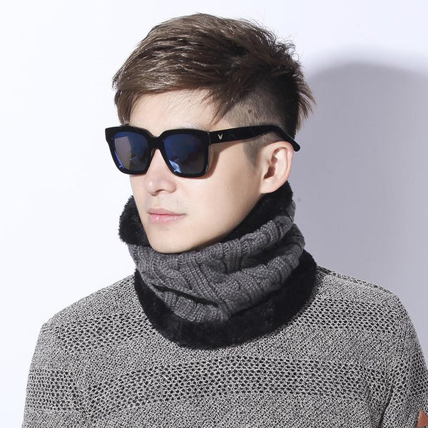 Crochet Ring Loop Neck Scarf