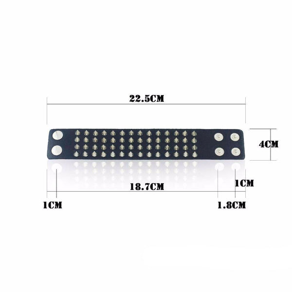 Gothic Punk Rock Bangle Bracelet