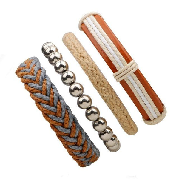 6pcs/ set Punky Bracelets and Bangles